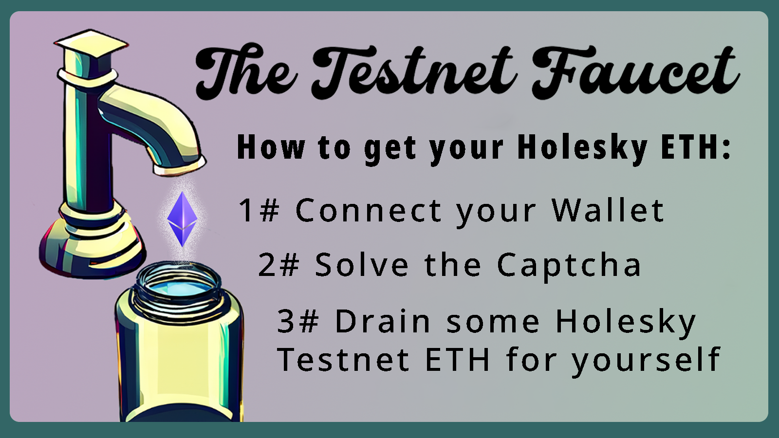 Now Available: Holesky Testnet Faucet! Get Yourself Some Testnet ETH!